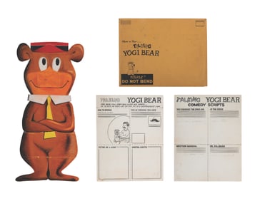 A "Talking" Yogi Bear Puppet Prototype.