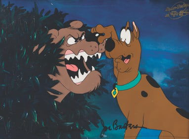 A Signed "Scooby-Doo Meets the Boo Brothers" Production Cel.