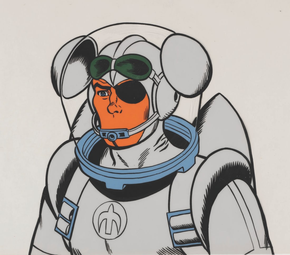 A "Space Angel" Original Production Cel. (1 of 8)