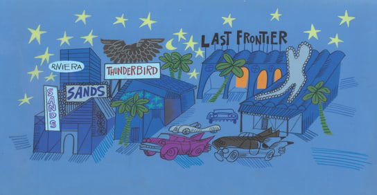 An "Aesop and Son" Original Production Background.