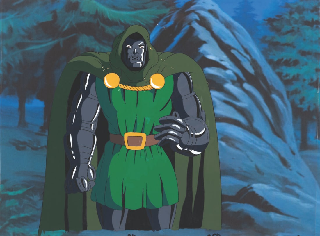 A "Fantastic Four" Original Production Cel. (1 of 6)