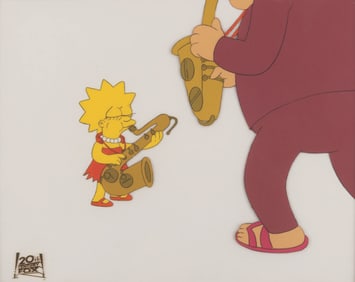 "The Simpsons" Original Production Cel.