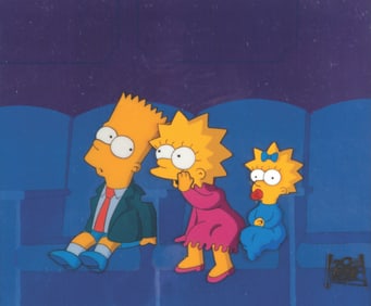 "The Simpsons" Original Production Cel.