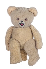 A Screen-Used Snuggle Bear Puppet.
