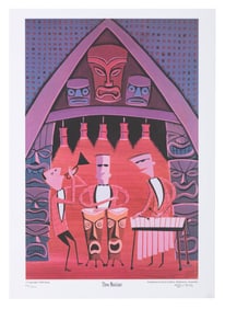 A SHAG Signed "Three Musicians" Print.