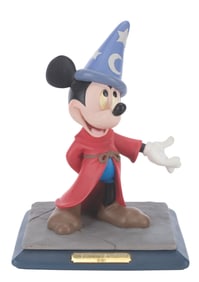 A Sorcerer Mickey Statue by Marc Delle.