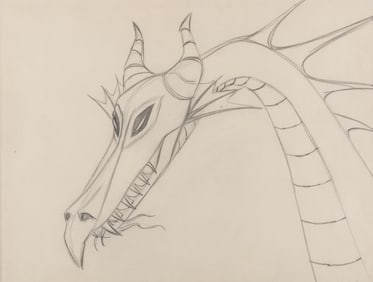 A "Sleeping Beauty" Original Production Drawing.