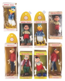 A Collection of Disney Twistables Figures.