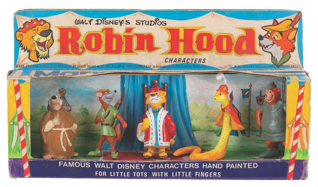 A Prototype "Robin Hood" Play Set by Marx. (1 of 6)