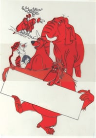 Walt Disney’s "The Jungle Book" Promotional Art.