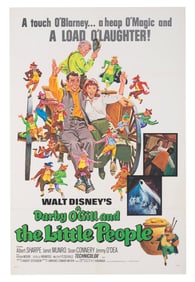 A "Darby O'Gill and the Little People" Re-Release One-Sheet.