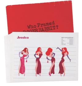 An Early "Who Framed Roger Rabbit" Style Guide.