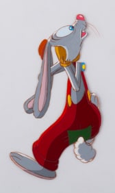 A "Who Framed Roger Rabbit" Test Footage Production Cel.