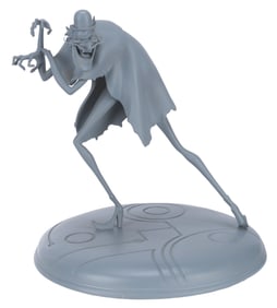 A "Meet the Robinsons" Bowler Hat Guy Maquette.