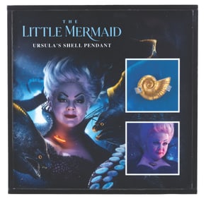 An Ursula Shell Pendant Prop from "The Little Mermaid."