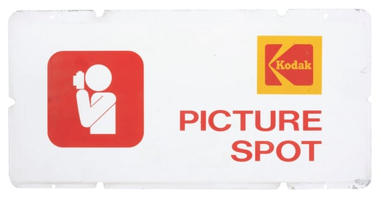 A Kodak Picture Spot Sign.