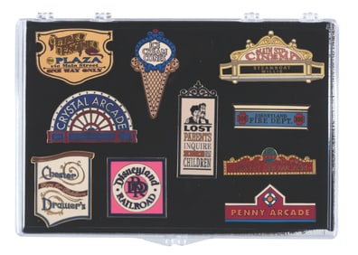 A Main Street, U.S.A. Limited Edition Pin Set.