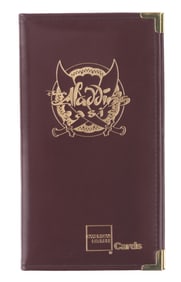 An Aladdin's Oasis Bill Folder.
