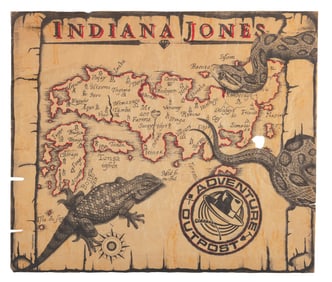 An Indiana Jones Adventure Souvenir Collection.
