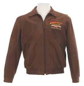 An Indiana Jones Adventure Project Team Jacket.