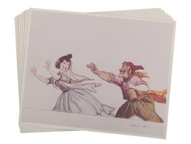 A Collection of Pirates of the Caribbean Character Concept Photos.