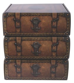 A Haunted Mansion "Ghost Post" Complete Set.