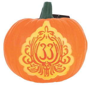 A Club 33 Light-Up Halloween Pumpkin.