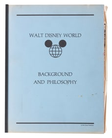 A Walt Disney World Background and Philosophy Booklet