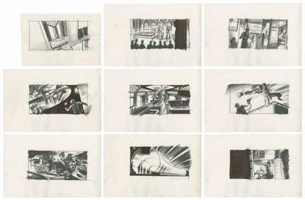 A Collection of The Predator Adventure Storyboards.