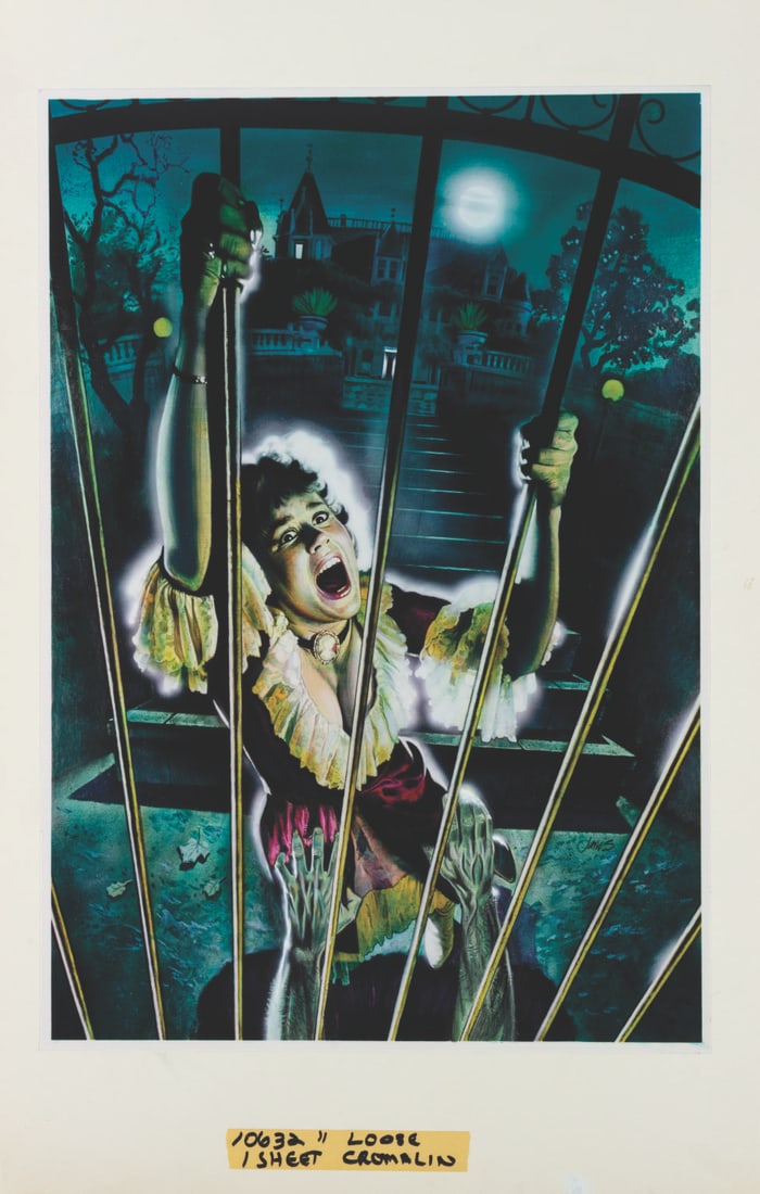 “Hell Night" Poster Development Artwork. (1 of 1)