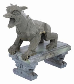 A “Ghostbusters?? Terror Dog Gargoyle Sculpt with Base.