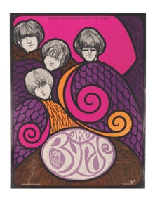 The Byrds Concert Poster.