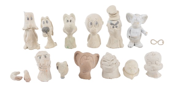 “I Go Pogo" Stop Motion Preliminary Character Models.