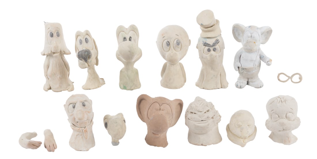 “I Go Pogo" Stop Motion Preliminary Character Models. (1 of 19)