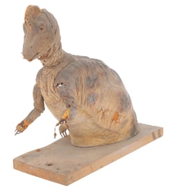 A "Land of the Lost" Dinosaur Animatronic Puppet.