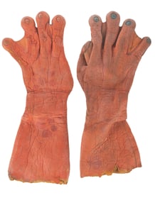 A Collection of "The Amazing Live Sea Monkeys" Moose Scout Costumes.