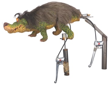 An "Amazing Live Sea Monkeys" Ratigator Puppet.