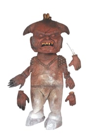 A "Survival Island" Piñata Head and Costume.