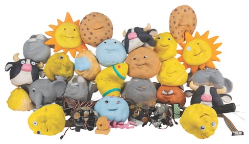 A "Playhouse Disney" Clay Puppet Collection.