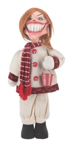 A "Washington-Byrnes" Maria Shriver Puppet.