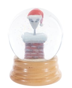 A Rare "Alien Xmas" Executive Gift Snow Globe.