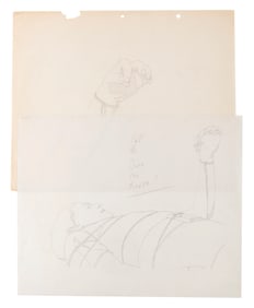A Pair of “Gulliver’s Travels?? Production Drawings.