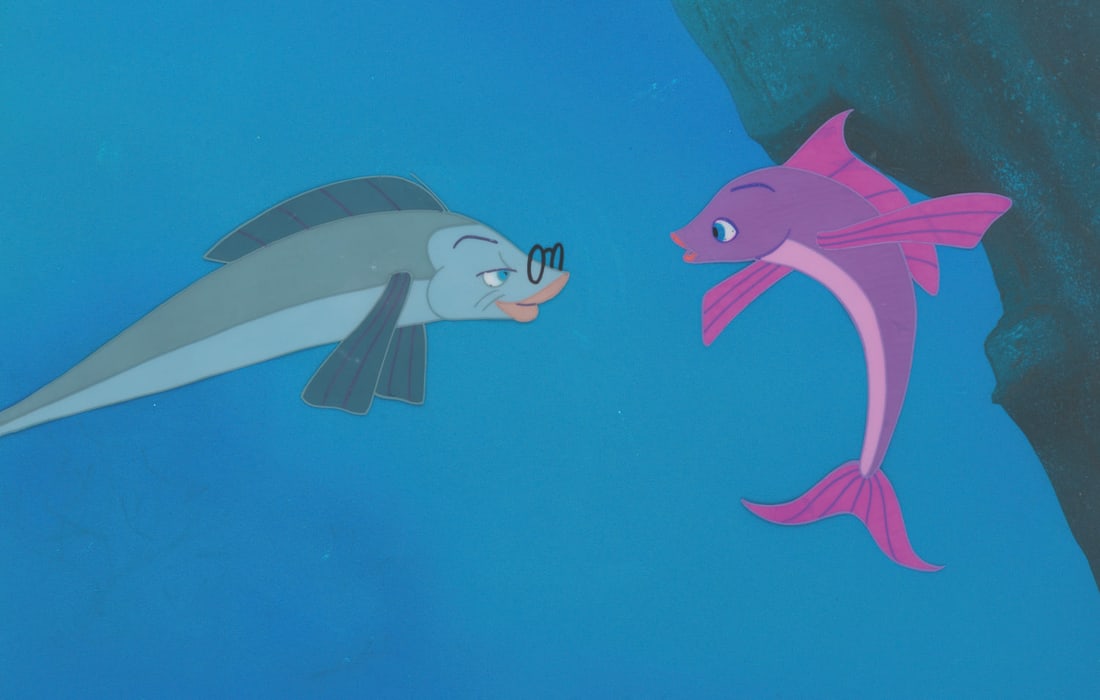 "The Incredible Mr. Limpet" Original Production Cel. (1 of 2)