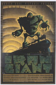An "Iron Giant" Limited Edition Print.