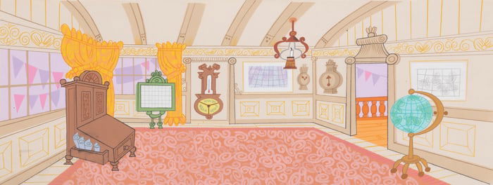 A Cap'n Crunch Commercial Original Production Background.