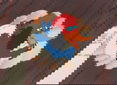 A 1991 Academy Awards Woody Woodpecker Production Cel.