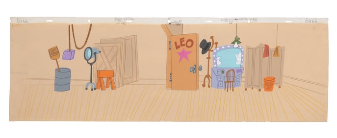 An “Aesop and Son?? Original Production Background.