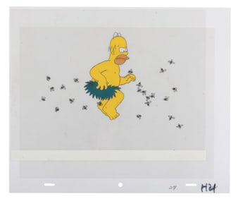 A “The Simpson?? Original Production Cel.