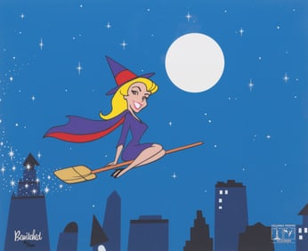 A "Bewitched" Hand-Painted Limited Edition Cel.