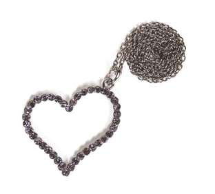 Elizabeth Montgomery's Heart Necklace.